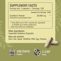 Herbamama Cranberry And Iodine Kit - Bundle Of 30000 Mg Cranberry Concentrate Capsules & Potassium Iodine Gummies - Vegan Non-Gmo Gelatin- - 2 Pack