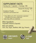 Herbamama Cranberry And Iodine Kit - Bundle Of 30000 Mg Cranberry Concentrate Capsules & Potassium Iodine Gummies - Vegan Non-Gmo Gelatin- - 2 Pack