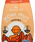 SweetLeaf Caramel Macciato Liquid Monk Fruit - Monk Fruit Liquid Sweetener Drops, Organic Monk Fruit Extract, Zero Calorie Sweetener, Sugar Free, Keto Friendly, Erythritol Free - 1.7 Fl Oz (6-Pack)
