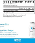 Klean ATHLETE Klean Calcium Citrate for Bone Health and Density Bone Support for Sports* Gluten Free Vegan and NonGMO 120 Capsules