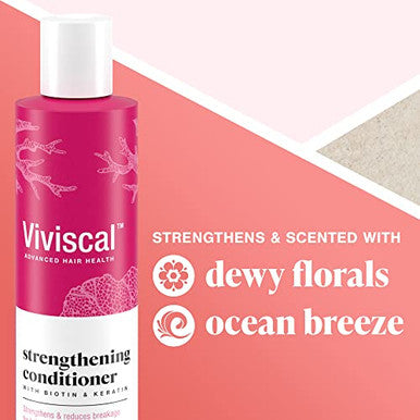 Viviscal Hair Thickening Conditioner With Biotin Keratin & Marine Extracts - 250Ml