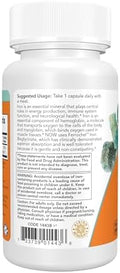 NOW Foods Supplements Iron 18 mg NonConstipating* Essential Mineral 120 Veg Capsules
