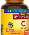 Vitamin C 500 Mg Caplets With Rose Hips 130 Count