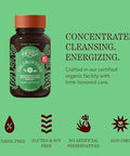 Herbs Etc. ChlorOxygen Chlorophyll Concentrate Softgels High Potency Chlorophyll for Detoxification Support