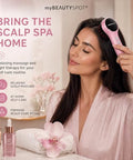My Beauty Spot Scalp Massager For Hair Growth Electric Scalp Massager With Red Light Therapy Head Massage Comb Hair Oil Applicator