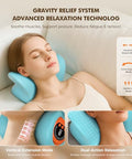 Harrflow Neck Massager 2026 New Upgrade 3 In 1 Portable Massager With Heat &Comfortable Stretching ' adjustable Intensity For Neck & Shoulder Relaxation At Home Office Travel