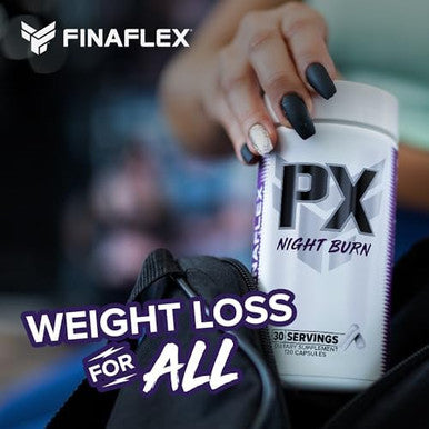 Finaflex Px Night Burn 120 Capsules Ultimate Nonstim Weight Loss Supports Healthy Body Composition & Lean Muscle Mass 30 Servings
