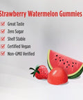Nordic Naturals Vegan Probiotic Gummies Bundle Zero Sugar Kids Probiotic Gummies Strawberry Watermelon Flavor 30 Gummies Zero Sugar Probiotic Gummies Strawberry Watermelon Flavor 40 Gummies
