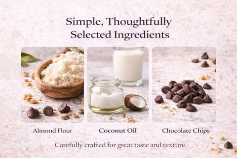 Siete Grain Free Cookies Mexican Vanilla Chocolate Chip ÃƒÂ¢Ã¢â€šÂ¬Ã¢â‚¬Å“ Gluten Free Vegan Cookies ÃƒÂ¢Ã¢â€šÂ¬Ã¢â‚¬Å“ Almond Flour Cookies with Coconut Oil ÃƒÂ¢Ã¢â€šÂ¬Ã¢â‚¬Å“ Dairy Free, Paleo Friendly Snack ÃƒÂ¢Ã¢â€šÂ¬Ã¢â‚¬Å“ 16 oz