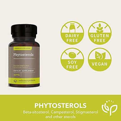 EPC ENDURANCE PRODUCTS COMPANY Phytosterols - 450Mg Immediate Release - 180 Tabs - Plant Sterols - Beta Sitosterol