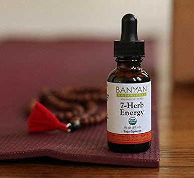 Banyan Botanicals 7 Herb Energy Organic Liquid Extract 1 Oz
