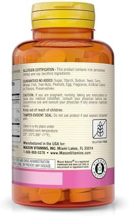 Mason Natural Lecithin Kelp/B6 100 Tabs