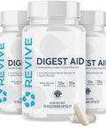 Revive Md Digest Aid Digestive Support Supplement For Men & Women Comprehensive Digestive Enzyme Blend With Probiotics & Prebiotics For Gut Health & Healthy Digestion (90 Capsules 90 Servings)