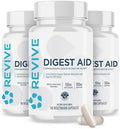 Revive Md Digest Aid Digestive Support Supplement For Men & Women Comprehensive Digestive Enzyme Blend With Probiotics & Prebiotics For Gut Health & Healthy Digestion (90 Capsules 90 Servings)