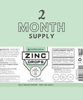 Fws Liquid Zinc Supplement - Zinc Drops - Immune Support For Adults And Kids - Organic, Non-Gmo, Vegan - 45Mg - Boost Your Immune System, Support Healthy Skin, And Promote Overall Wellness