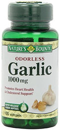 Nature's Bounty Garlic Extract 100 Rapid Release Softgels ( ) 1000 Mg Pack Of 6