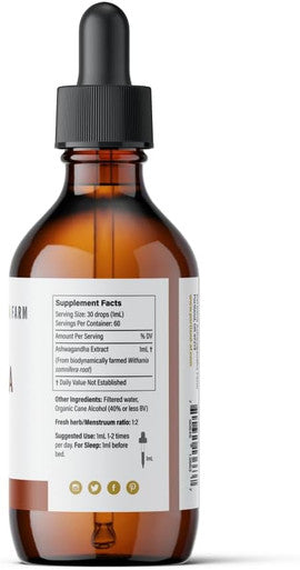 Fresh Ashwagandha Spagyric Tincture, 2oz