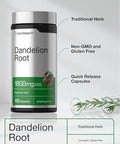Horbaach Dandelion Root Supplement 120 Capsules