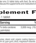 Country Life Vitamin A 10000 IU Immune Support Skin and Eye Health Supplement Certified GlutenFree Vegan Halal Kosher 50% BetaCarotene and 50% Retinyl Palmitate Easy Absorption 100 Tablets
