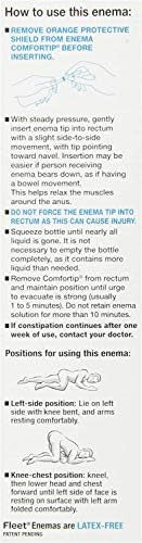 Fleet Extra Cleansing & Relief Enema 7.80 Oz (Pack Of 6)