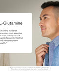 Thorne - L-Glutamine - Amino Acid Supplement For Immune System & Gi Health - Promotes Post-Exercise Muscle Cell Repair - Third-Party Certified - Gluten Dairy & Soy-Free 90 Capsules