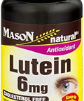 Mason Natural Vitamins Natural Lutein 6 Mg Softgels 60 Ct Pack Of 3