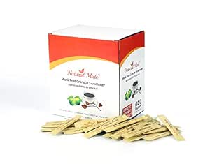 NAMANNA Pure Monk Fruit Sweetener - Zero Calorie, Zero Carb, Paleo Safe (25% Mogroside V, 50g, 1000 Servings)