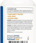 Nutricost Chelated Iron (From Ferrochel) 18Mg 240 Capsules Gluten Non Gmo Iron Chelate Supplement