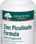 Genestra Brands Zinc Picolinate Formula Supports Immunity, Skin, And Connective Tissue Formation 60 Capsules