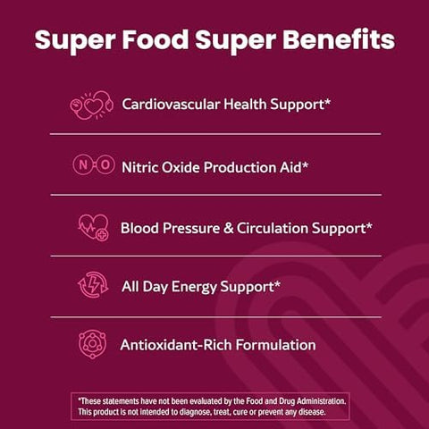 Wellpath Beet Root Gummies (Sugar ) 1500 Mg Blueberry Flavor For Blood Pressure Support And Mind Brain Supplement With Lion'S Mane - Supports Focus & Memory 60 Ct