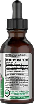 Horbaach Echinacea Drops Herb Tincture 2 Fl Oz