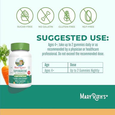 Maryruth's Super Greens 60 Count 2G