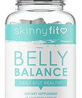 SkinnyFit Belly Balance Probiotic Supplement for Digestive and Gut Health Targeted Release for Women and Men (60 Vegetarian Capsules)
