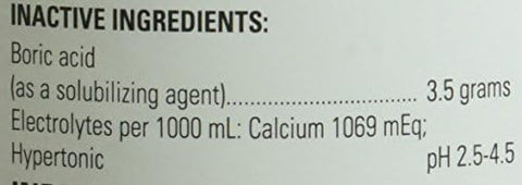 Durvet Calcium Gluconate 23 Percent Solution