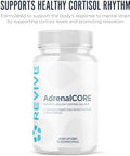 Revive Md Adrenal Support Supplements For Fatigue Natural Cortisol Manager & Supplement With Rhodiola Rosea & Ashwagandha Promotes Energy Levels & Mental Performance Men & Women 30 Servings