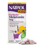 Natrol Kids Fast Dissolve Melatonin 1 Mg Dietary Supplement For Restful Sleep Sleep Tablets For Kids 30 Strawberry-Flavored Melatonin Tablets 30 Day Supply