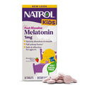 Natrol Kids Fast Dissolve Melatonin 1 Mg Dietary Supplement For Restful Sleep Sleep Tablets For Kids 30 Strawberry-Flavored Melatonin Tablets 30 Day Supply