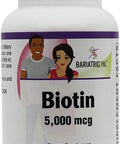 Bariatricpal Biotin 5000 Mcg Easy Swallow Capsules (60Ct Bottle)