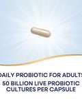 Nature'S Way Fortify Optima Probiotic For Men And Women 50 Billion Live Cultures 6 Strains Supports Digestive And Immune Health 30 Capsules (Packaging May Vary)