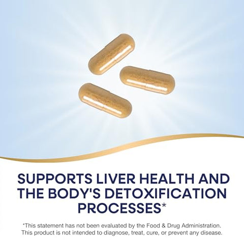 Nature'S Way Complete Liver Cleanse Supports The Body'S Detoxification Processes With Milk Thistle B-Vitamins Amino Acid Liver Blend 84 Capsules (Packaging May Vary)