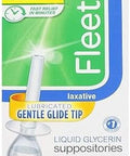 Fleet Liquid Glycerin Suppositories 4 Each (Pack Of 6)