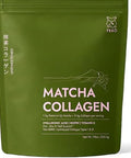 FKRO Matcha Collagen Peptides Powder with Biotin Hyaluronic Acid & Vitamin C | Type I & III Hydrolyzed Collagen f 22 Servings 7.9oz
