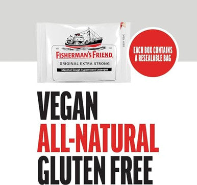 Fisherman'S Friend Lozenges Original Extra Strong 20 Each (Pack Of 5)