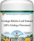 Terravita Ginkgo Biloba Leaf Extract (24% Ginkgo Flavones, 6% Terpene Lactones) Powder (1 Oz, Zin: 514349)