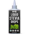 Stevia Liquid Drops Natural Liquid Stevia Extract, Pure Sweetener, Plant-Based Sweetener For Coffee Syrup, Zero Calorie, Non-GMO, Gluten-free, 1,823 Servings, 8 FL oz (237 ml)