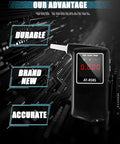 Greenwon 2026 Portable Breathalyzer Easy-To-Use Alcohol Tester With Backlit Display - Ideal For Home Use Parties And Special Events Professional Alcohol Tester With Mouthpieces 10Pcs