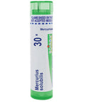 Boiron Mercurius Solubilis 30X Md 80 Pellets For Sore Throat With Bad Breath And Excess Salivation