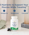 Nordic Naturals Recovery Plus Unflavored - 45 Soft Gels - 1800 Mg Omega-3 Fish Oil - 600 Mg Longvida Optimized Curcumin - Cellular Health & Recovery - Post-Exercise Muscle Support 15 Servings