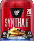 Bsn Syntha6 Protein Powder Drink Mix Blueberry Pancake 2.91 Lb (1.32 Kg)