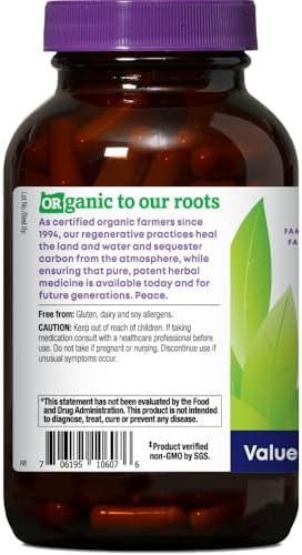 Oregon'S Wild Harvest Organic Ashwagandha Nongmo Herbal Supplements For Stress Relief Immune Support Balanced Energy Levels & Mood Support 180 Count